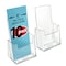 Azar Displays Trifold Brochure Holder. Inside Dimension: 4.125''W, 10PK 252012-10PK - alternate 1